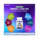 Healthvit Omega-3 Fish Oil 1000mg Double Strength 160mg EPA 120mg-Capsules 60's - Omega Fish Oil Fatty Acids