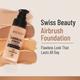Swiss Beauty Airbrush Finish Lightweight Foundation Shade- Warm Sun 30 gm - Foundation