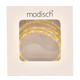 Modisch Yellow And White Round Beads Sunglasses Chain (JC-14Yw) 1's - Wearables Sunglasses