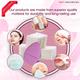 Majestique 100Pcs Cotton Face Pads with Reusable Sponge for Daily Makeup Removal - 101Pcs/Multicolor 1's - Facial Wipes & Tissues