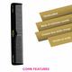 Vega Graduated Dressing Hair Comb for Men and Women, Black (VC2HMBC-118) 2's - Hair Combs