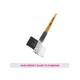 Vega Eye Groomer, Wooden Color 2's - Eye Brush