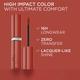 Loreal Paris Infallible Laque Resistance Lacquer-Like Shine, 16H Longwear, 510 Cafe Parisien 4 ml - Liquid Lipsticks