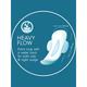 Clovia Gal Pal Sanitary Pads - XXL for Extra Heavy Flow - 320 mm (Pack of 20) 1's - Sanitary Napkins