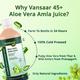 Vansaar 45+ Aloe Vera Amla Juice 1 L - Ayurvedic Juices