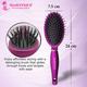 Majestique Hair Straightener Brush, Bio-Friendly Detangling Hair Brush, Comfortable and Styling - Purple 1's - Multi-Stylers