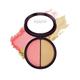 Lotus Makeup Proedit Silk Touch Blush Highlighter Duo Exotic Crush Bh01 12 gm - Blushes