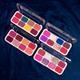 Matt Look intense Eye 8 in 1 Eyeshadow Palette Highly Pigmented, Long Lasting Metallic Glitter Nudes,03 12 gm - Eye Shadow Palettes