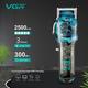 VGR V-685 Trimmer 300 min Runtime 4 Length Settings (Blue) 1's - Trimmers
