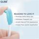 Gubb Silicone Lip Scrubber for Soft, Smooth Lips 2's - Cleansing Brushes