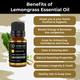 Organic Forest 100% VEGAN Lemongrass Essential Oil 10 ml - Essential Oils