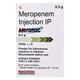 Meromac 0.5gm Injection 1's - Bacterial Infections-OBL