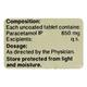 ULTRAMOL RF 650 Tablet 10's - Fever-Ana