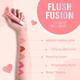 Matt Look Flush Fusion Liquid Blusher With Creamy Texture , Marshmallow Pink-01 15 ml - Blushes