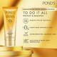 Ponds Serum Boost Sunscreen SPF 55 PA++ UVA UVB Niacinamide - C Lightweight Cream 100gm - Body Sunscreen