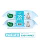 Mother Sparsh 99% Water Based Wipes (Pack of 2 x 72's) - Diapers & Wipes