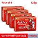 Anchor Germ Protection Soap - Strong (Pack of 4 X 125 gm) - Shower Gels & Body Wash