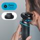 Braun Electric Shaver for Men, Series 5 51-M1200s, Wet and Dry Electric Shaver with Precision Trimmer Black and Turquoise 330 gm - Grooming Kits