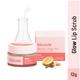 Biocule Glow Lip Scrub Balm For Bright, Spotless Lips, Peppermint Flavour, 100% Natural 12 gm - Lip Scrubs