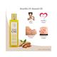 The Pure Story Sweet Almond Oil 100 Percent Pure Cold Pressed Hair Oils 200ml - Hair Oils