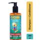 Cocomo Natural Kids Shampoo and Conditioner Citrus Fragrance Adds Strength and Shine Earth Shine 300 ml - Baby Shampoo