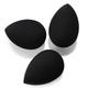 Beautiliss Professional Black beauty blender makeup sponge 1's - Sponges & Applicators