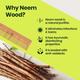 Tnw The Natural Wash Neem Wood Comb 50gm - Hair Combs