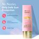 The Pink Foundry Dewy Hydrating Hybrid Sunscreen with 1% Squalane - SPF 50+ UVA,UVB,PA++++, Lightweight 50 ml - Body Sunscreen