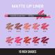 Fran Wilson Moodmatcher Matte Lip Liner Red 1 gm - Lip Liners