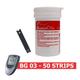 Dr. Morepen GlucoOne BG03 Blood Glucose Test Strips 50's - Blood Glucose Monitors/Test Strips