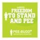 Peebuddy Ladies Stand and Pee Disposable Urination Funnel 20's - Intimate Care
