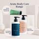 Arata Natural Refreshing Face Wash With Peppermint, Lemon oil & Organic Flaxseed 150 ml - Face Washes