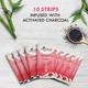 Hiphop Skincare Deep Cleansing Charcoal Nose Strips For Women - 10 Strips 1's - Masks & Peels