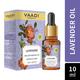 Vaadi Herbals Lavender Essential Oil - Prevents Hairfall, Relieves Stress, Soothes Skin - 100% Pure Therapeutic Grade 10 ml - Essential Oils