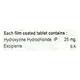 EAZEURT 25 Tablet 15's - Allergies-Ant