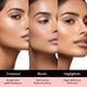 Faces Canada Second Skin 4 in 1 Face Palette, Blush + Contour + Highligher Velvet Finish 14.5 gm - Blushes