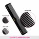 Vega Graduated Dressing Hair Comb for Men and Women, Black (VC2HMBC-118) 2's - Hair Combs