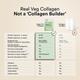 Wellbeing Nutrition Vegan Pro Collagen, Clinically Proven Peptides Gotu kola, Ginseng, Vitamin C & E - Unflavored 6 Sachets 48 gm - Multi-Vitamins