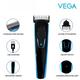 Vega T4 Beard Trimmer for Men with 4 Comb Attachment- 0.5mm - 7mm, 45 Mins Runtime, Black (VHTH-15) 1's - Trimmers