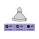 Dr.Flow Anti Colic Silicone Teat (1 Small + 1 Medium) - Feeding & Nursing