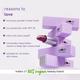Plum Velvet Haze Matte Lipstick SPF 30, Powder Matte Finish, with Ceramides, 08 Retro Ruby 4.2 gm - Lipsticks