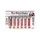 theBalm cosmetics Meet Matte Hughes 6-pc Mini Kit 2 Liquid Lipsticks 7.2 ml - Liquid Lipsticks