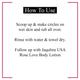 Jaquline USA Rose Love Body Scrub 200 gm - Scrubs & Exfoliants