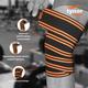 Tynor Weight Lifting Knee Wrap - Black & Orange (Pack of 2) - Knee/Ankle/Leg/Foot Supports