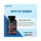 Healthvit Keto Fat Burner FORMULATED IN USA With Garcinia, Green Tea, Green Coffee, CLA-Capsules 60's - Weight Loss