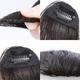 Bronson Professional Hair Extensions Clip-in Bangs Fringe Natural Black No 3 1's - Hair Clips/Bands