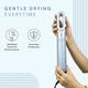 Winston 5 in 1 Hair Blow Brush Multi Styler with Auto Wrap Curler, Blow Brush, Straightening Brush, Dryer, and Curl Enhancer Suitable for All Hair Types- ICE BLUE 1s 1's - Hair Dryers