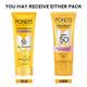 POND'S Sun Miracle, with SPF 50, Ultra Light Gel Sunscreen for Radiant Skin 50gm - Body Sunscreen
