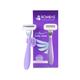 Bombae Rollplay Pro Hair Removal Razor for Women with Rolatek Roller, Aloe Gel and Jojoba Oil 125Pcs 1's - Razors & Cartridges
