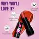 Elle 18 Colour Pop Matte Lipstick, R32, Rockstar Red 4.3gm - Lipsticks
